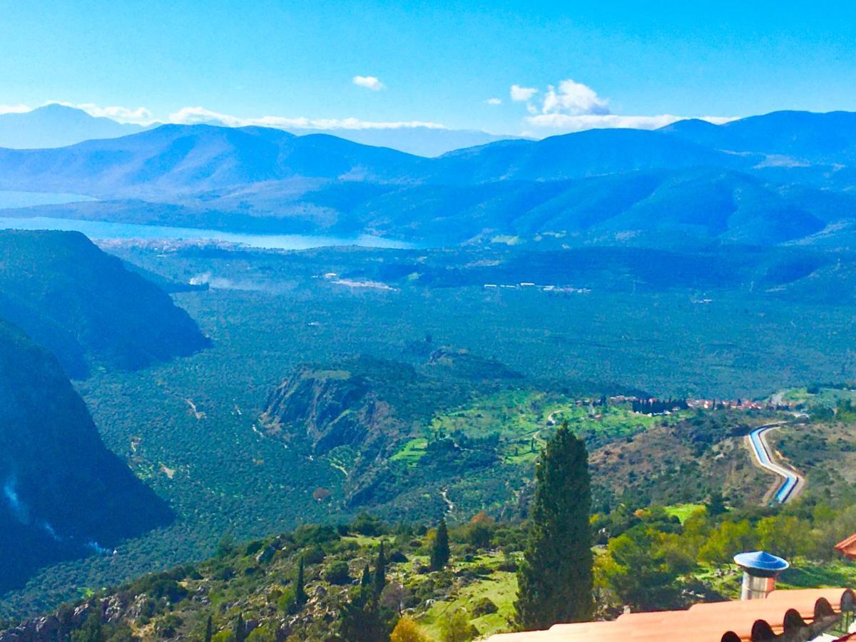 delphi aiolos center hotel panoramic viwe&yoga harmony hotel&rooms Exterior foto